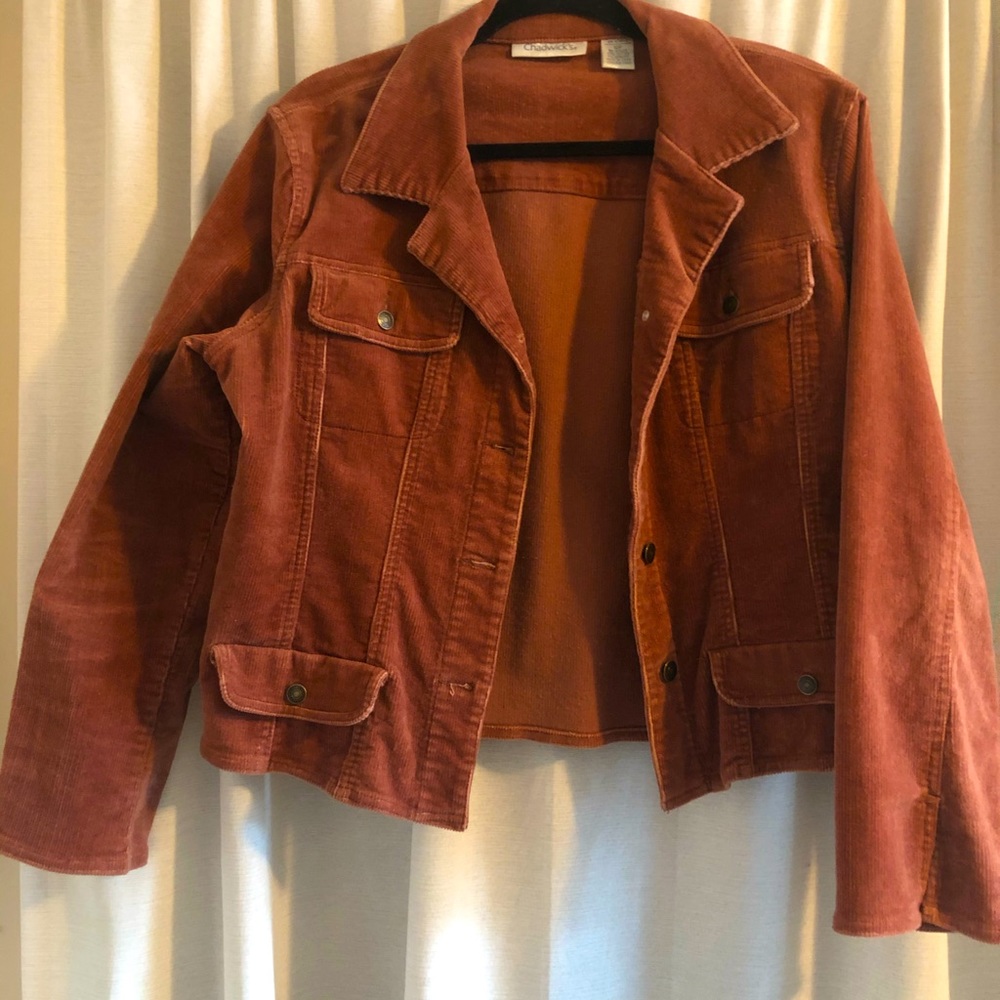 Chadwick, corduroy, waist length jacket